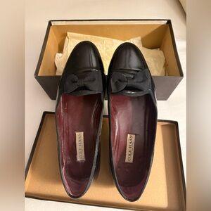 Cole Haan Men's Black Formal Bow Loafers